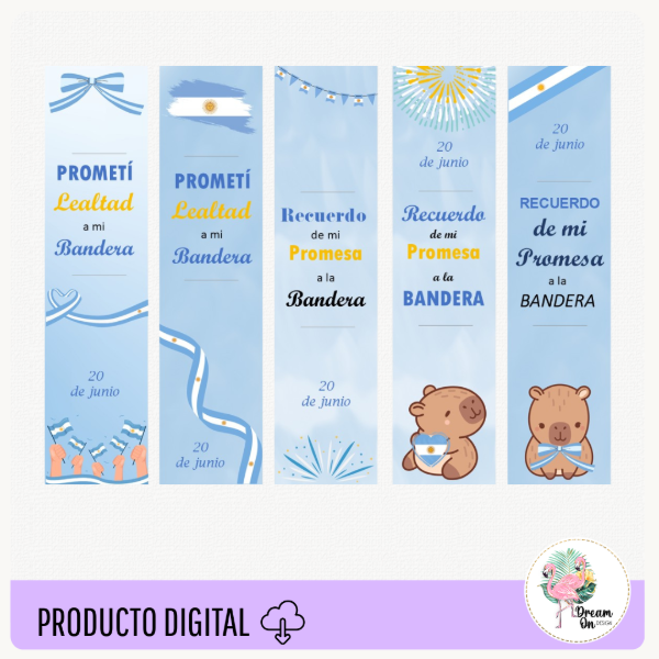 Producto - Souvenir Porta Lápiz/Lapicera Día de la Bandera - 1