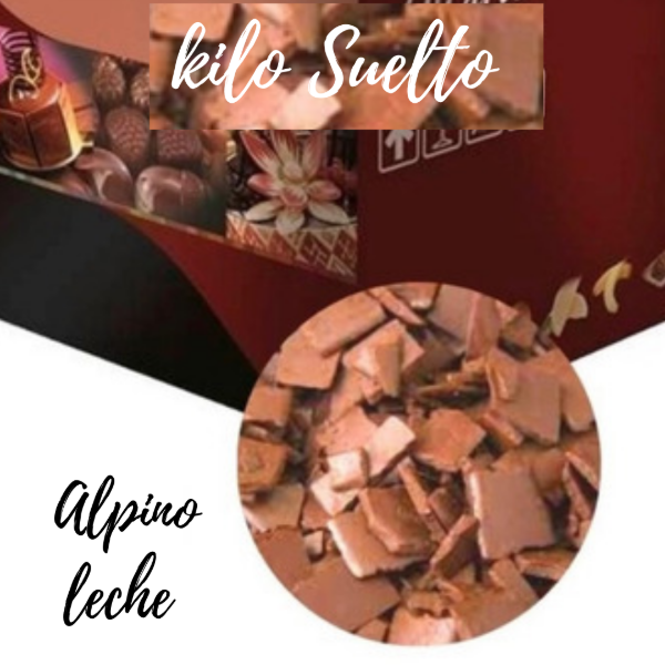 Producto - Chocolate Alpino Lodiser  MOLDEO SABOR  LECHE  kilo