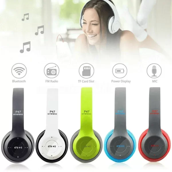 Producto - AURICULARES INALAMBRICOS P47