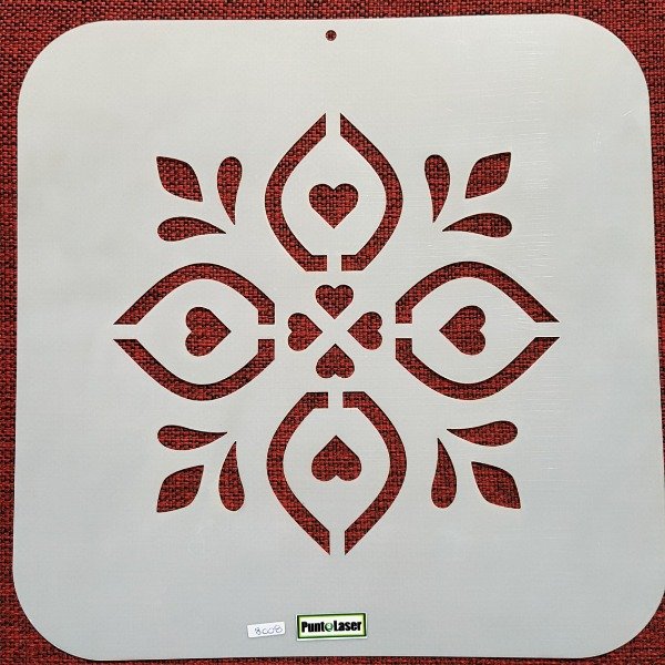 Producto - Stencil - 30 x 30 cm - Cod. 8008
