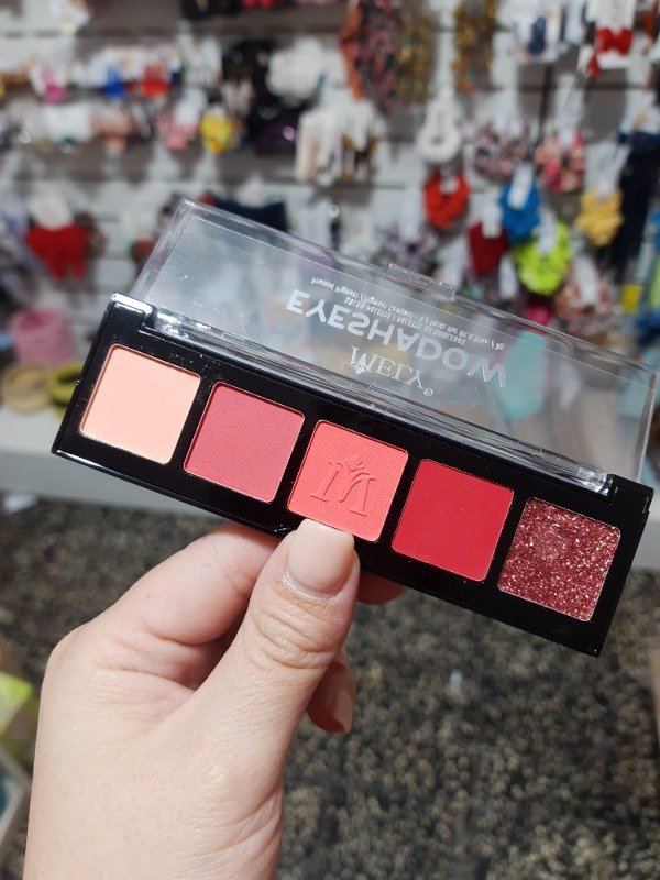 Producto - Eyeshadow - 5 tonos - Mely