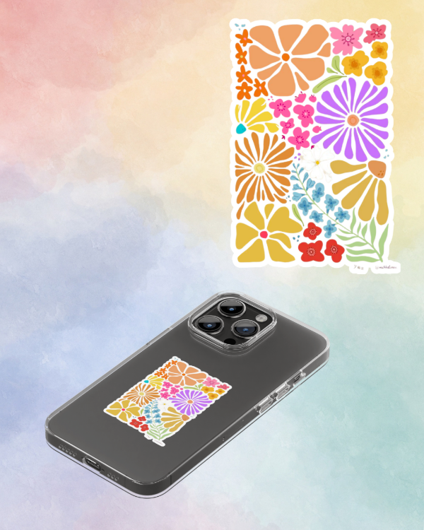 Producto - Estampa flores multicolor