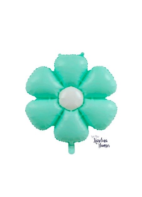 Producto - Globo Flor Verde Agua 31"