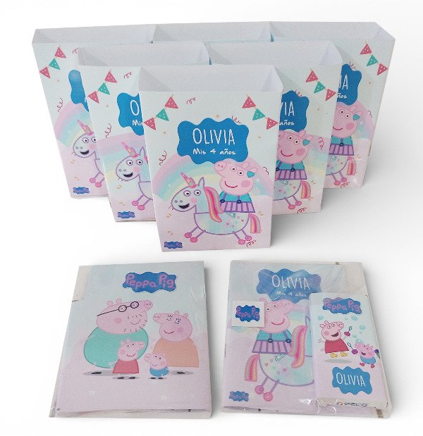 Producto - 15 Bolsitas 15 Libritos y 15 Cajas lapices x6