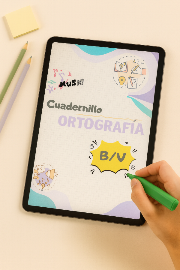 Producto - Cuadernillo de ortografía B y V