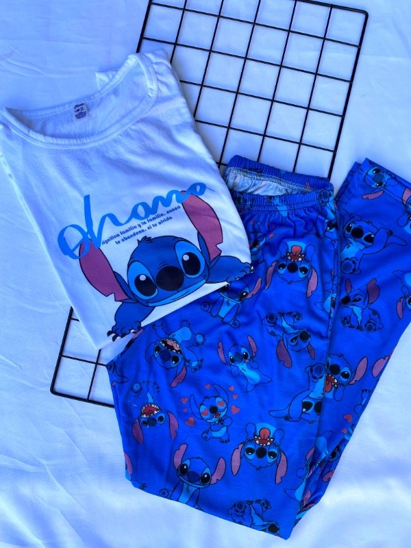 Producto - Pijama unisex mangas cortas - stitch