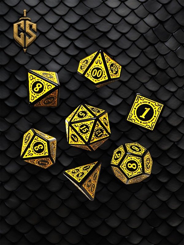 Producto - Set de 7 dados House Baratheon