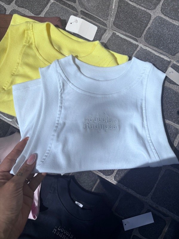 Producto - Musculosa LM blanca