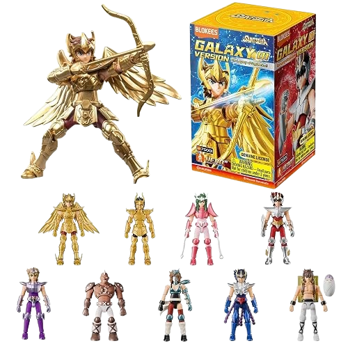Producto - Blokees Mystery Box Saint Seiya Galaxi Version 01 Model Kits (ARTICULABLE)