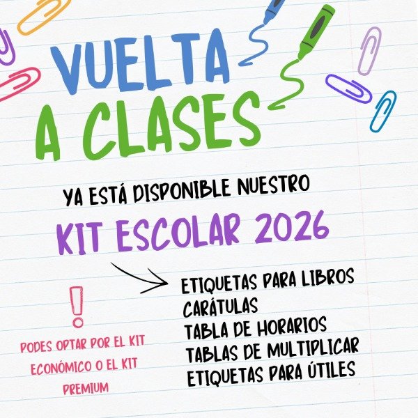 Producto - Kit escolar