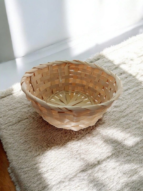 Producto - Canasto mimbre 20cm
