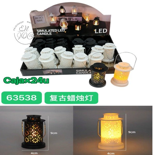 Producto - Velas Velitas Led Souvenir X 24 U Pilas Fiesta 63538