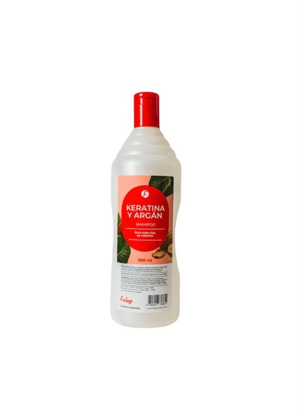 Producto - Shampoo keratina y argan Frilayp 970cc
