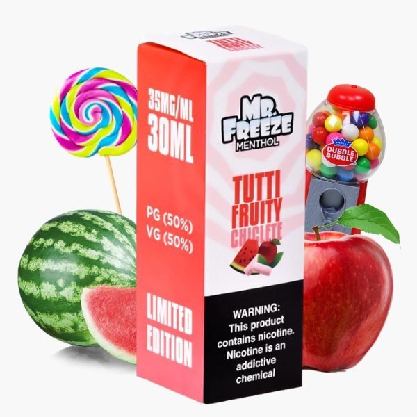 Producto - (NIC SALT LIQ PARA POD) MR FREEZE SALT 35MG - TUTTI FRUITY