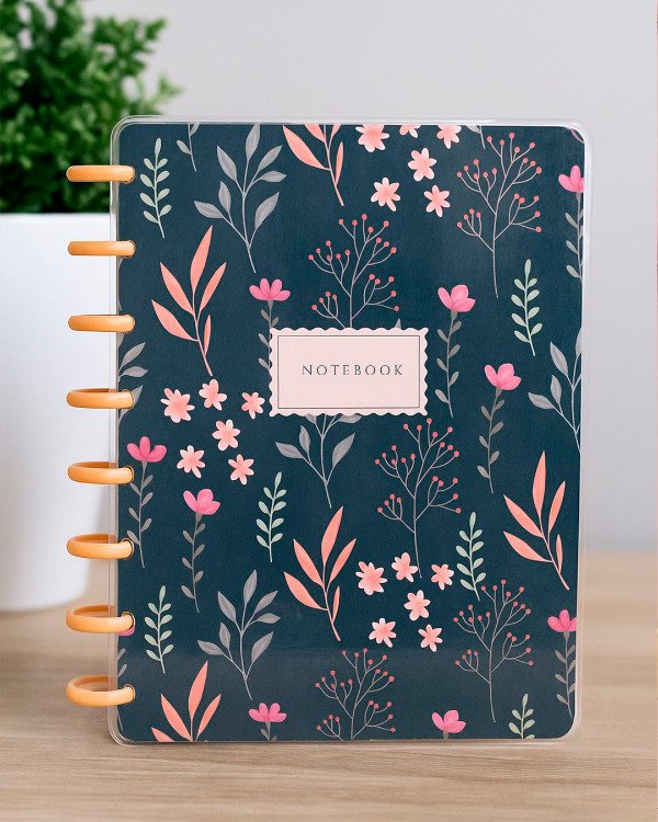 Producto - Cuaderno de notas - Diseño Floral Romántico