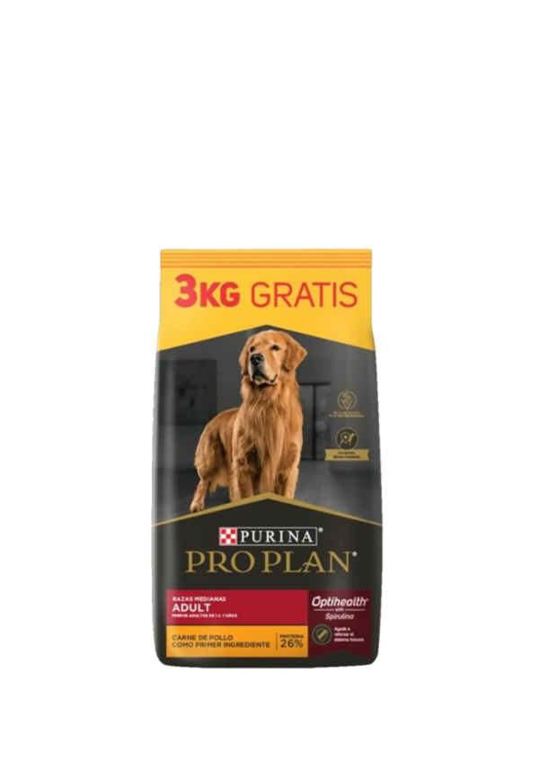 Producto - Proplan dog adulto mordida mediana/grande - 15 kg + 3kg GRATIS!