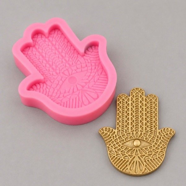 Producto - MOLDE SILICONA MINI MANO DE FATIMA - 0