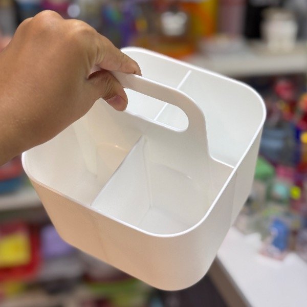 Producto - Organizador Blanco 4 Espacios 17x10cm 7012