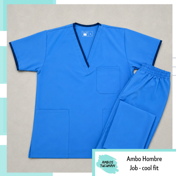 Producto - Ambo Job Celeste detalle Azul 1