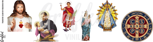 Producto - Transfer Color UV Religioso 006