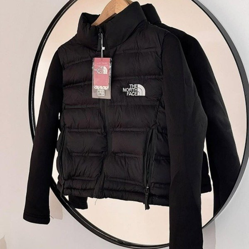 Producto - Campera de Abrigo Dama The North Face Negra con Mangas de Neoprene