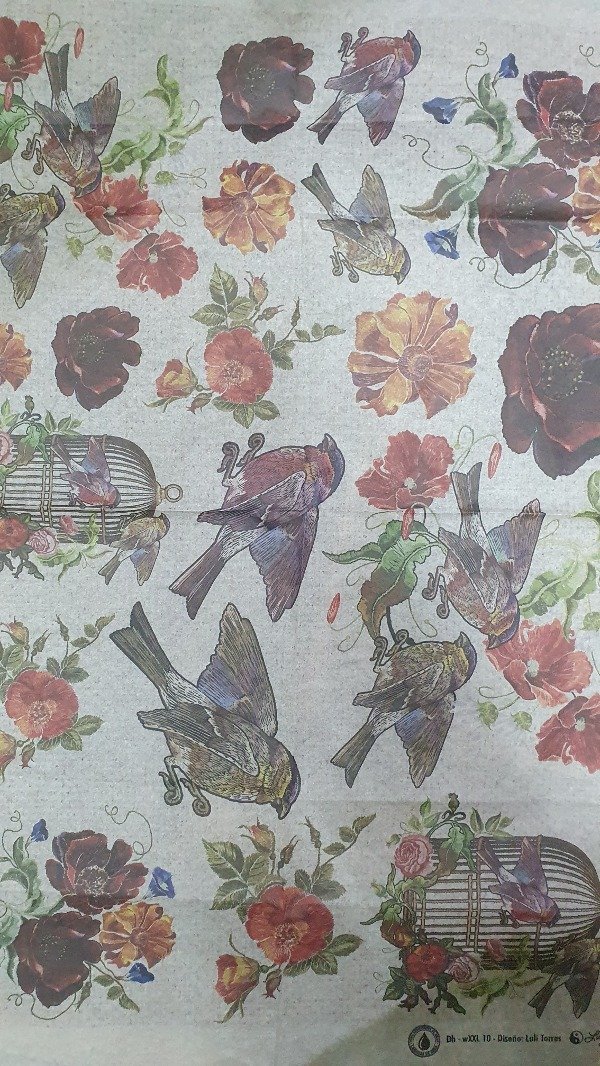 Producto - Lamina de seda 10 Luli torres