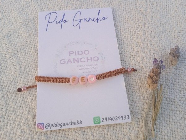 Producto - Pulsera de hilo trenzada FE