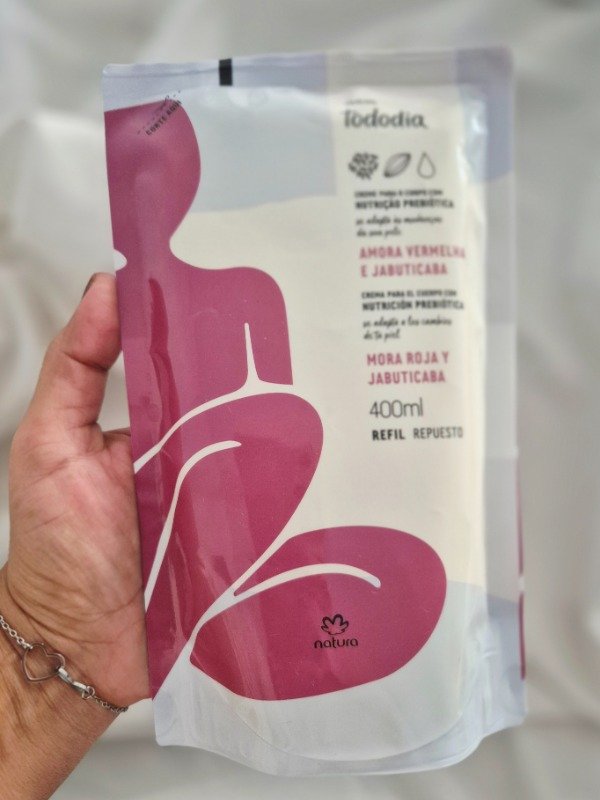 Producto - Repuesto Crema Nutritiva Corporal Mora Roja y Jabuticaba