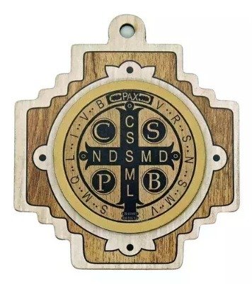 Producto - Cruz de San Benito en madera ( Italia) 8 cm
