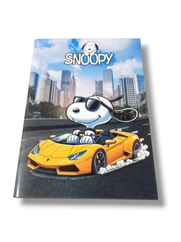 Producto - Cuaderno A5 Tapa blanda de snoopy