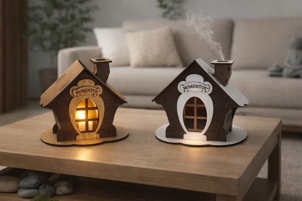 Producto - Casita Porta Vela / Porta Cono