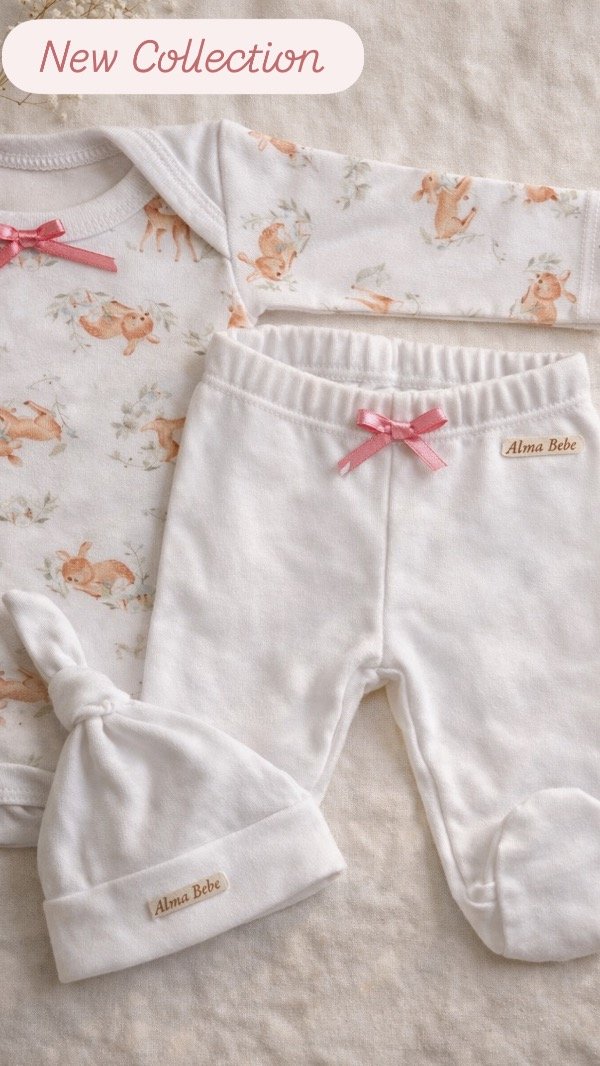 Producto - Ajuar Body / Susurros del Bosque