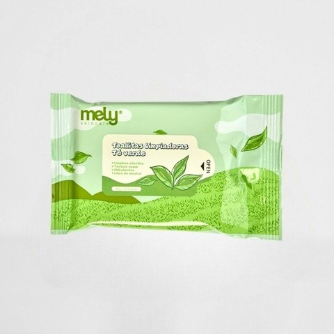 Producto - Toallitas desmaquillantes te verde mely