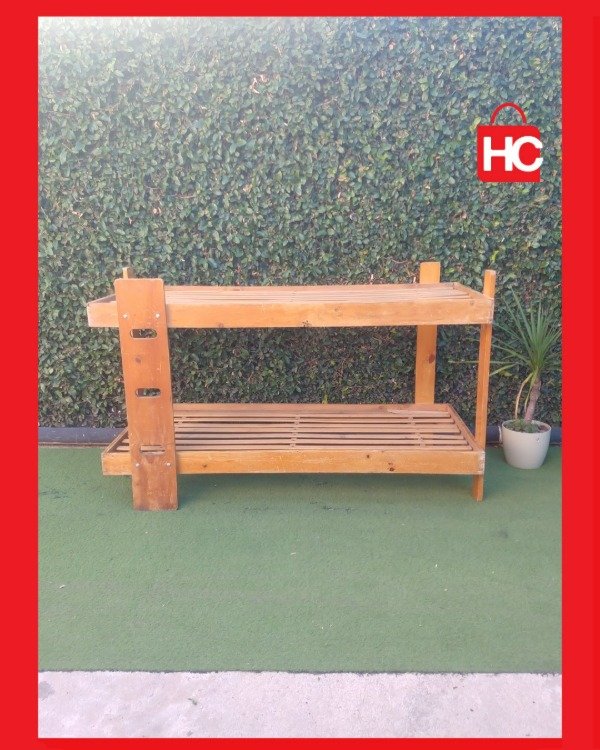 Producto - Cama Cucheta de Pino Macizo