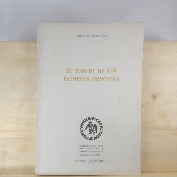 Producto - FOSBERY OP - EL HÁBITO DE LOS PRIMEROS PRINCIPIOS