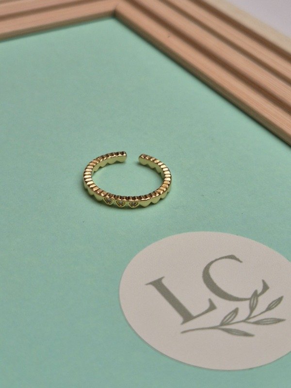 Producto - Anillo infinito de corazones