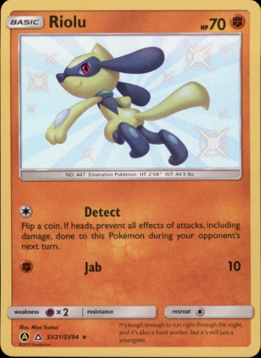 Producto - Riolu - SV21/SV94 - Hidden Fates