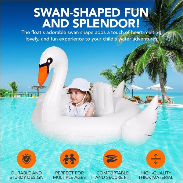 Producto - Inflable Cisne 80cm x 80cm - 4