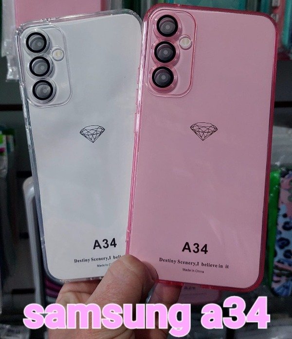Producto - Fundas vidrio protector de cámara. Samsung a34