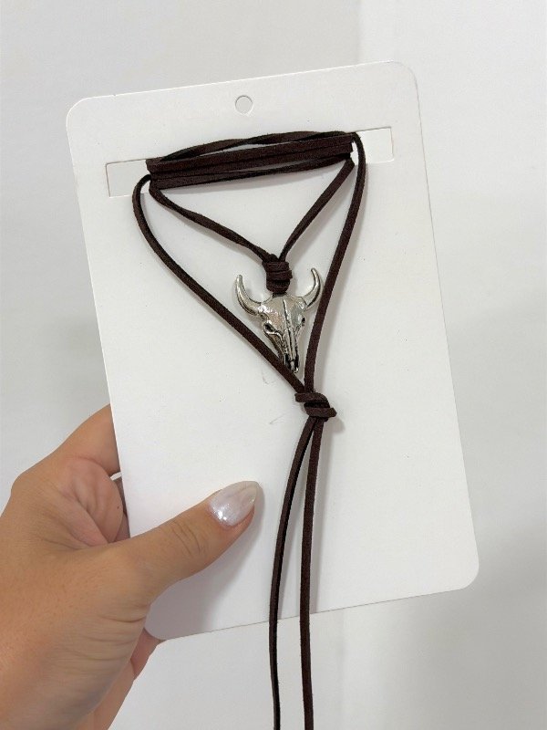 Producto - Choker cow cacao