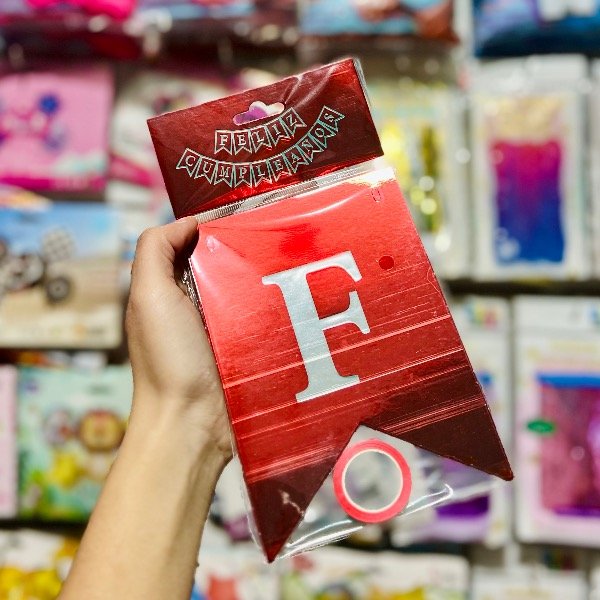 Producto - Banderín Feliz Cumpleaños ESPEJADO