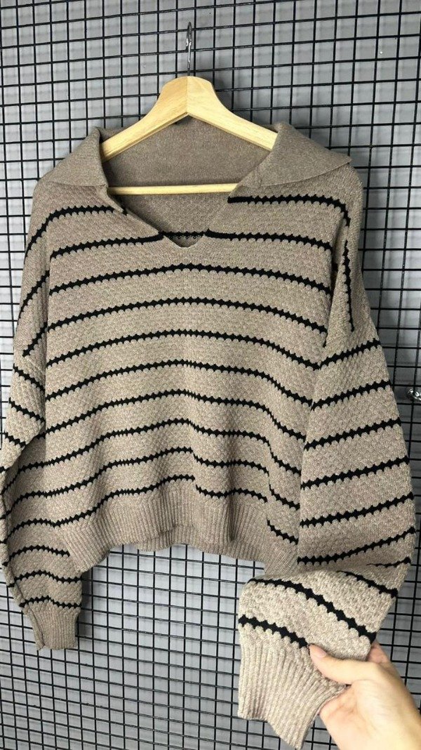 Producto - Sweater Polo Knit Premium