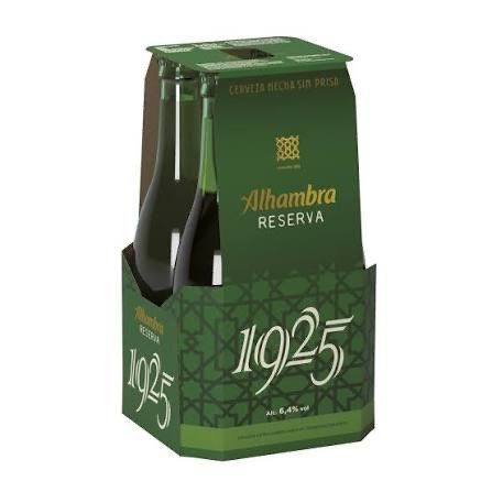 Producto - Cerveza Alhambra Reserva 330ml x 4 unidades