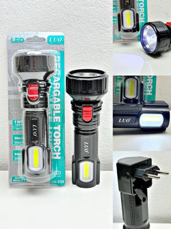 Producto - Linterna Recargable 3 en 1 LUO
