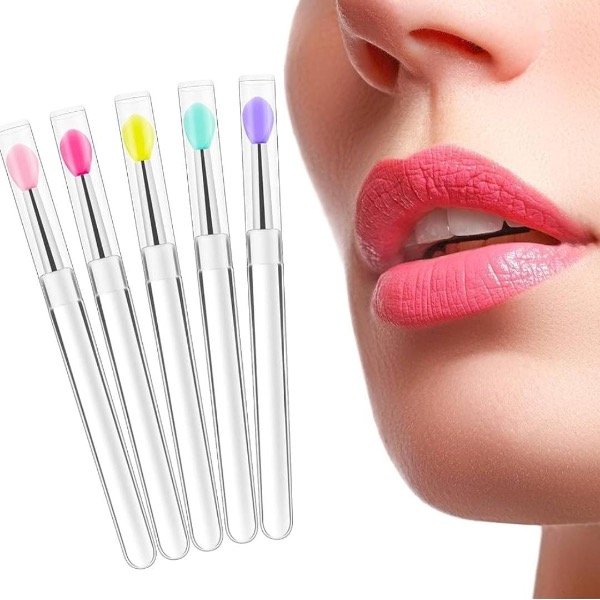 Producto - Aplicadores de silicona para Lip Gloss/Sombra x5