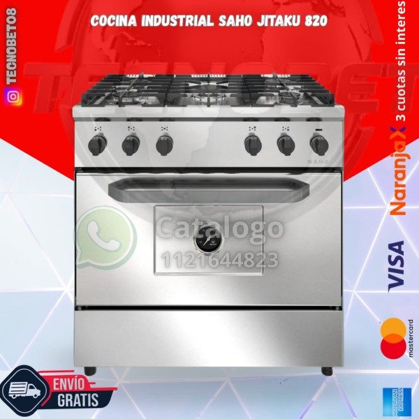 Producto - COCINA INDUSTRIAL SAHO JITAKU 820