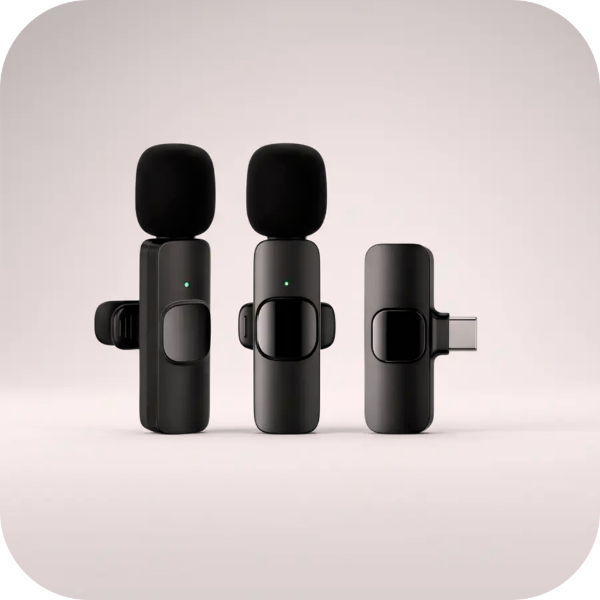 Producto - Microfono DINAX Inalámbrico Corabatero -  Set Doble - Tipo C - 0