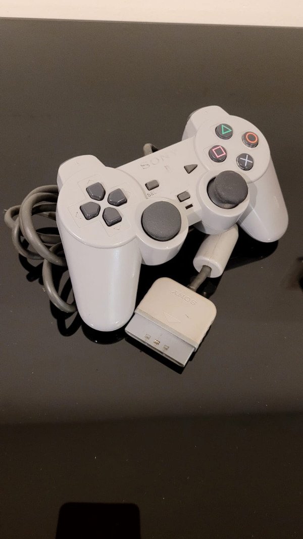 Producto - Joystick DualShock original  PlayStation PSOne PS1 Zenith Grey PSOne  CLASE A