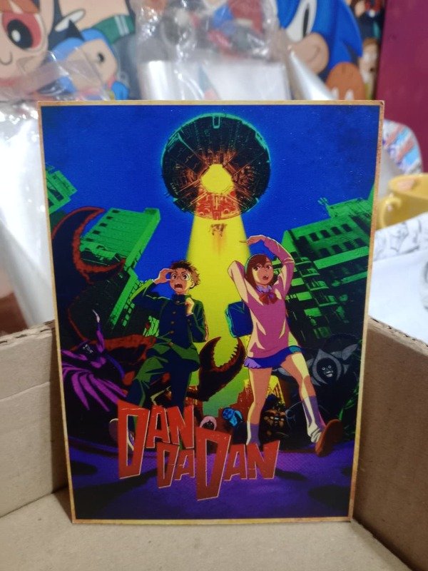Producto - Cuadro de madera  DANDADAN PORTADA (17x12)
