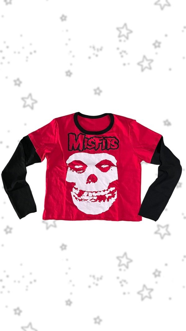 Producto - Remera manga larga Misfits Roja